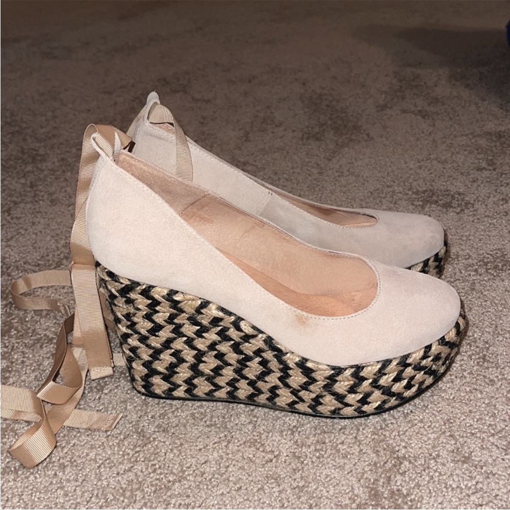 Free people wedge shoes